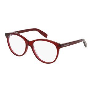 NWT SAINT LAURENT EYEGLASSES BURGUNDY